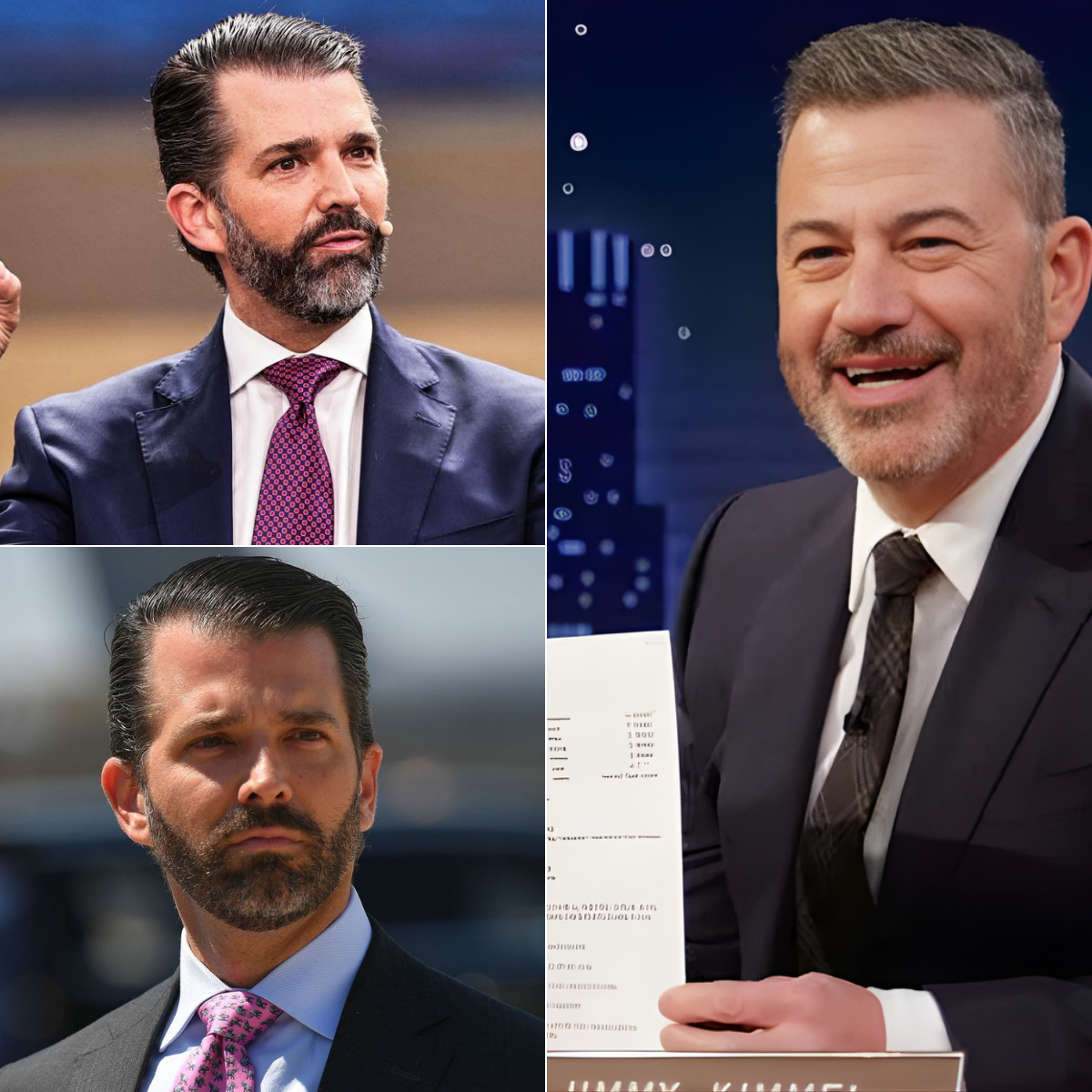 Donald Trump Jr. Sent Jimmy Kimmel a Cease and Desist Letter, Which Kimmel Read On Air and Laughed At