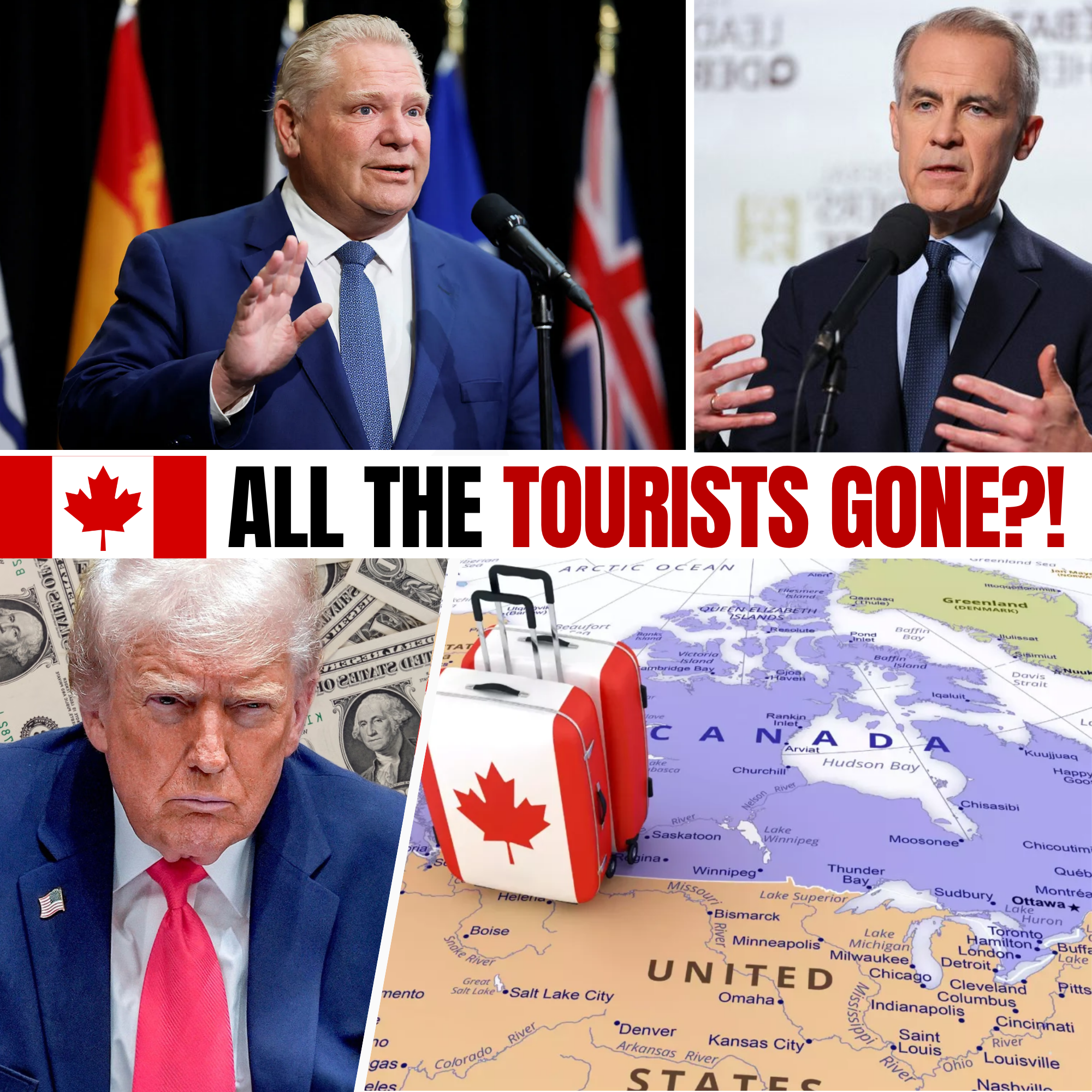 How a Quiet Canadian Pullback, Not a Boycott, Devastated U.S. Border Economies