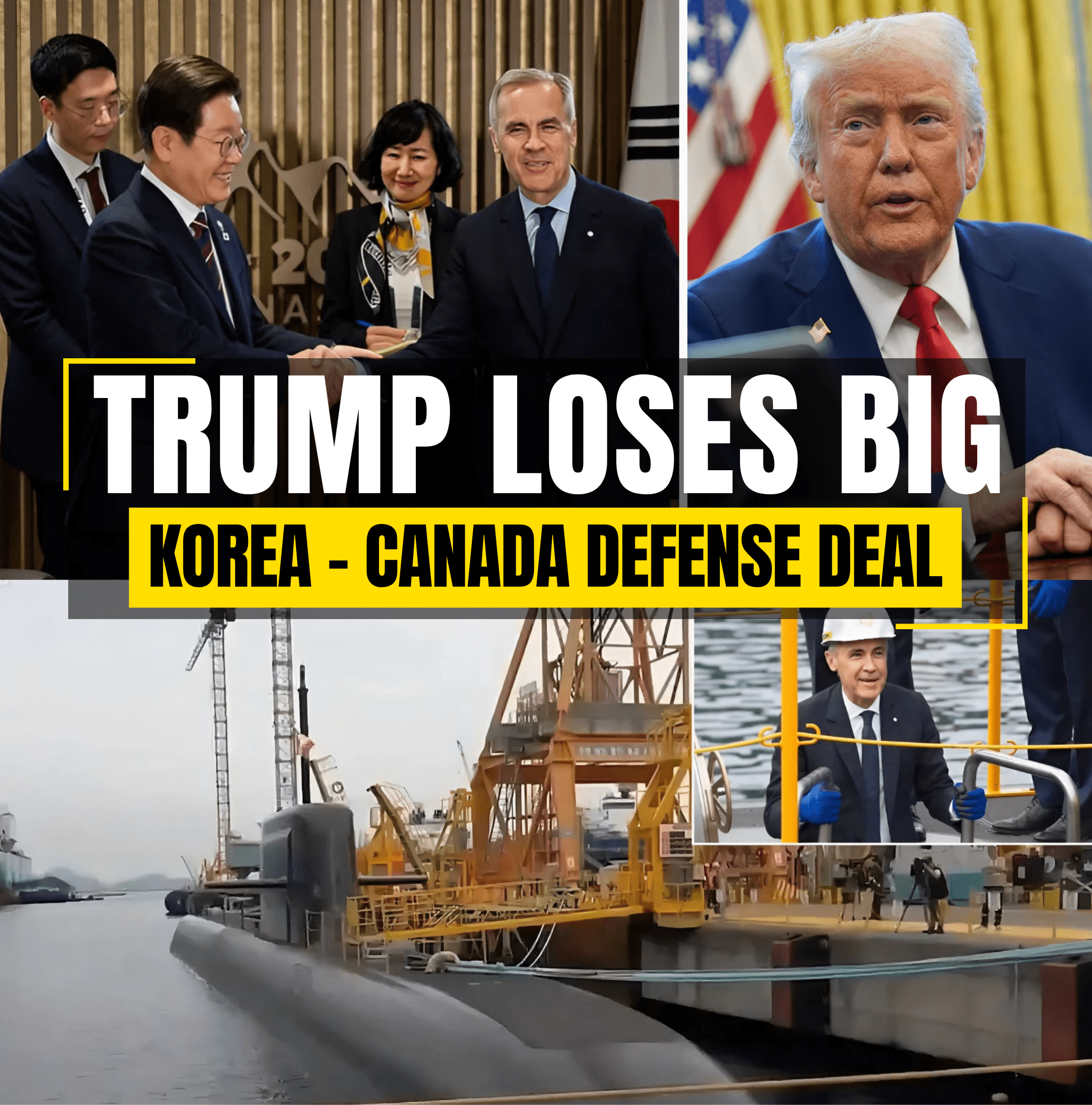 South Korea's Hanwha Ocean Secures Canadian Patrol Submarine Contract, Surprising U.S. Defense Industry