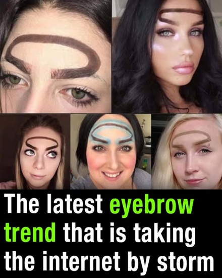 Halo Brows Emerge as a Popular New Playful Beauty Trend
