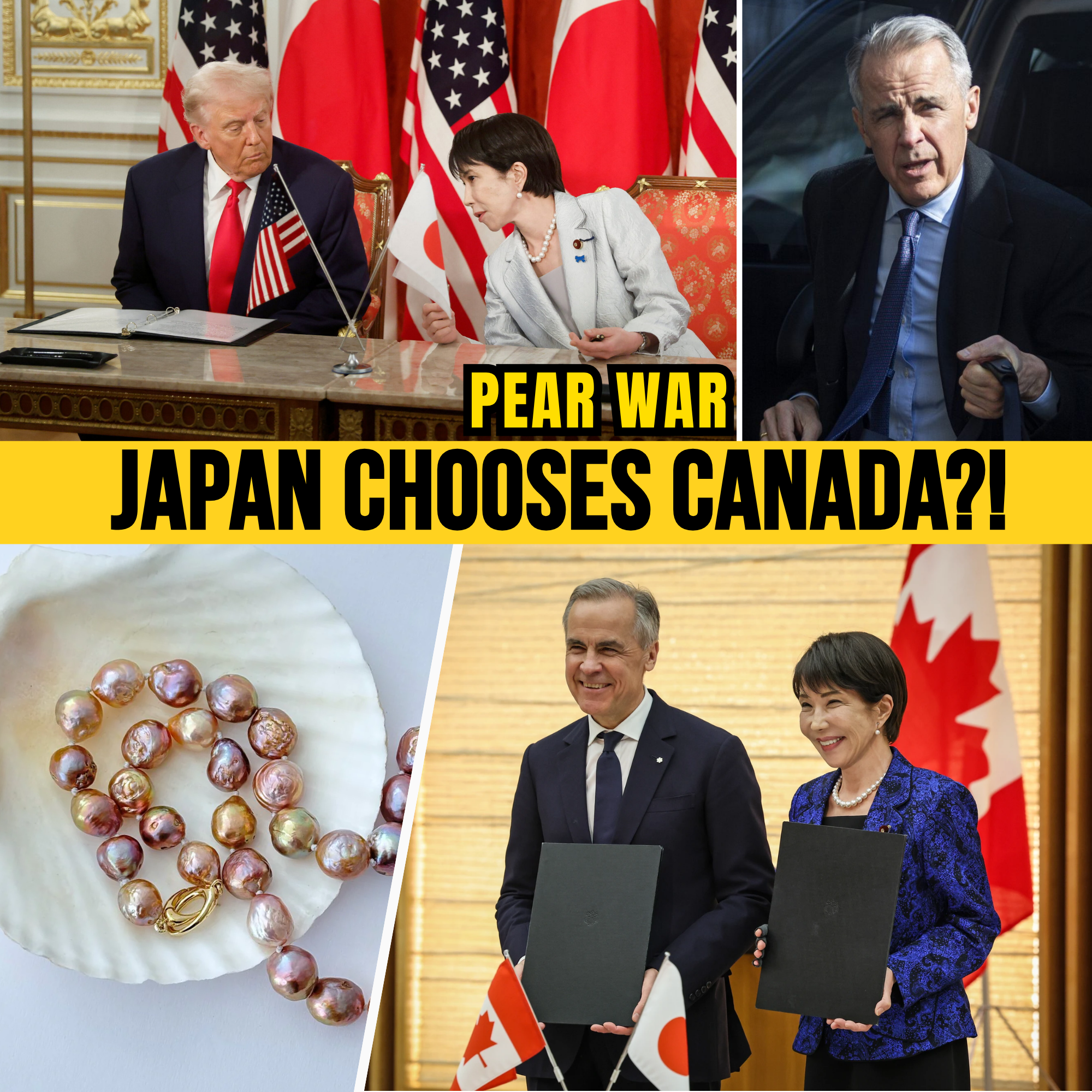 Japan Shifts Pearl Sourcing from Traditional Suppliers to Canada