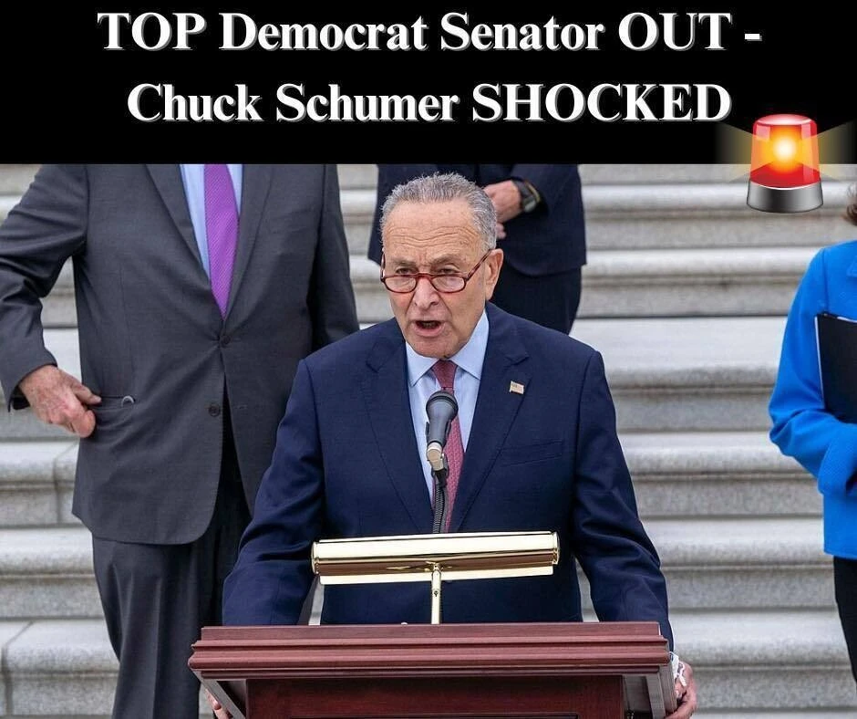 Senate Shockwave: Top Democrat Senator VOTED OUT—Schumer Left Speechless! Details in the first comment
