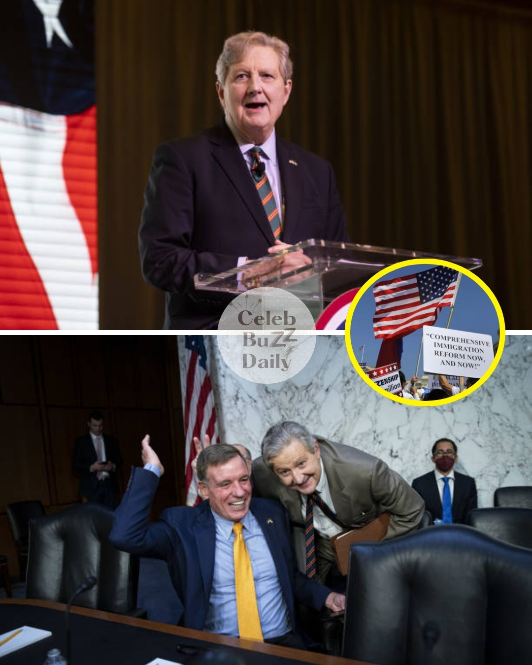 Senator John Kennedy's "American Soil Leadership Act" Sparks National Debate on Citizenship and Power