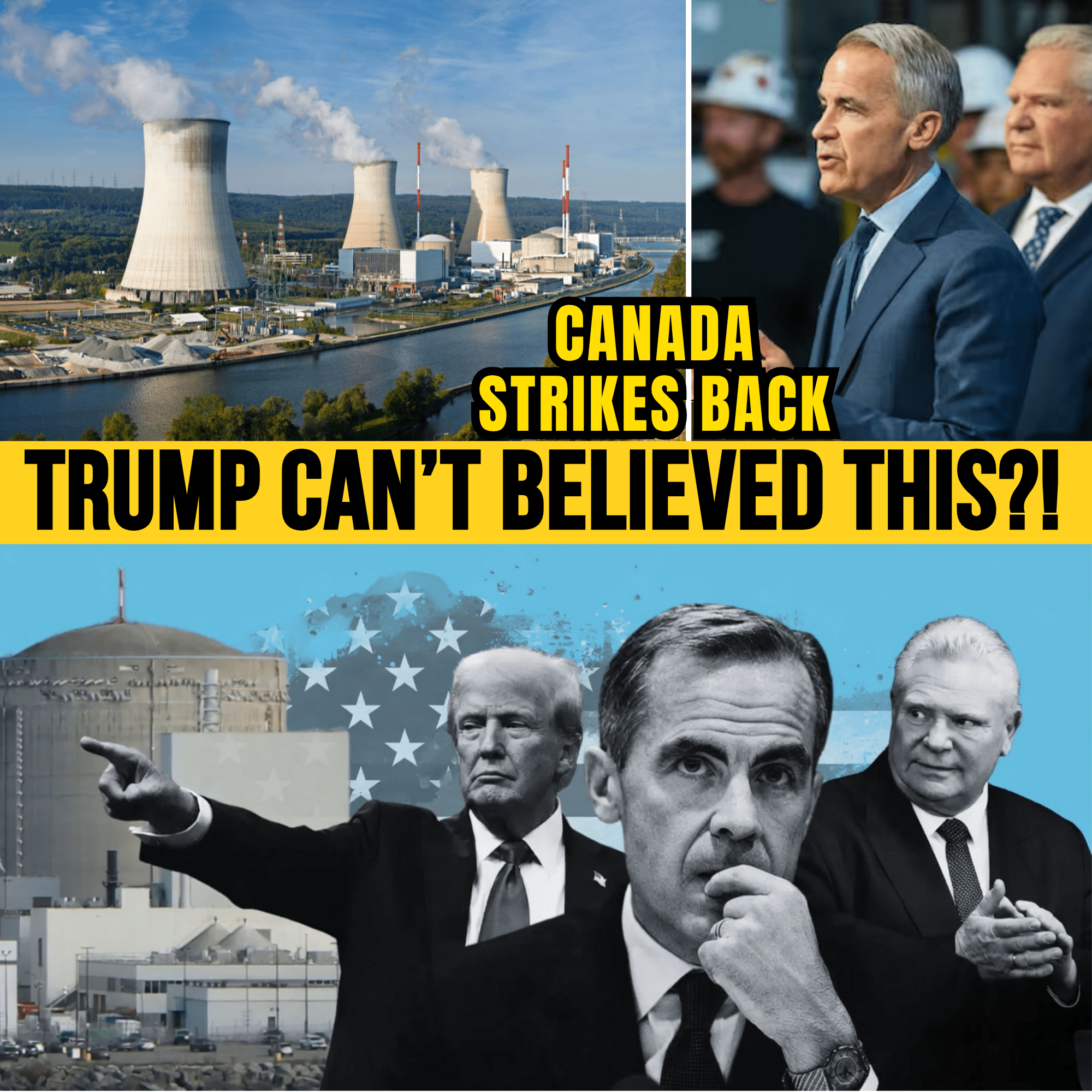 Trump Reacts as Canada Threatens to Cut Off Uranium Supply, Jeopardizing U.S. Nuclear Reactors