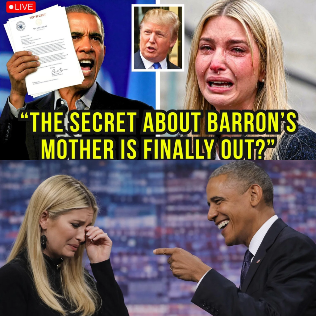Barack Obama's Live TV Exchange with Ivanka Trump Goes Viral Amid Claims of "Secret Documents" and Emotional Reaction