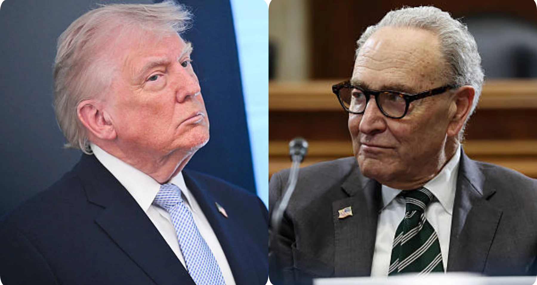 President Donald Trump Outmaneuvers Senate Minority Leader Chuck Schumer as His Major Plan Fails