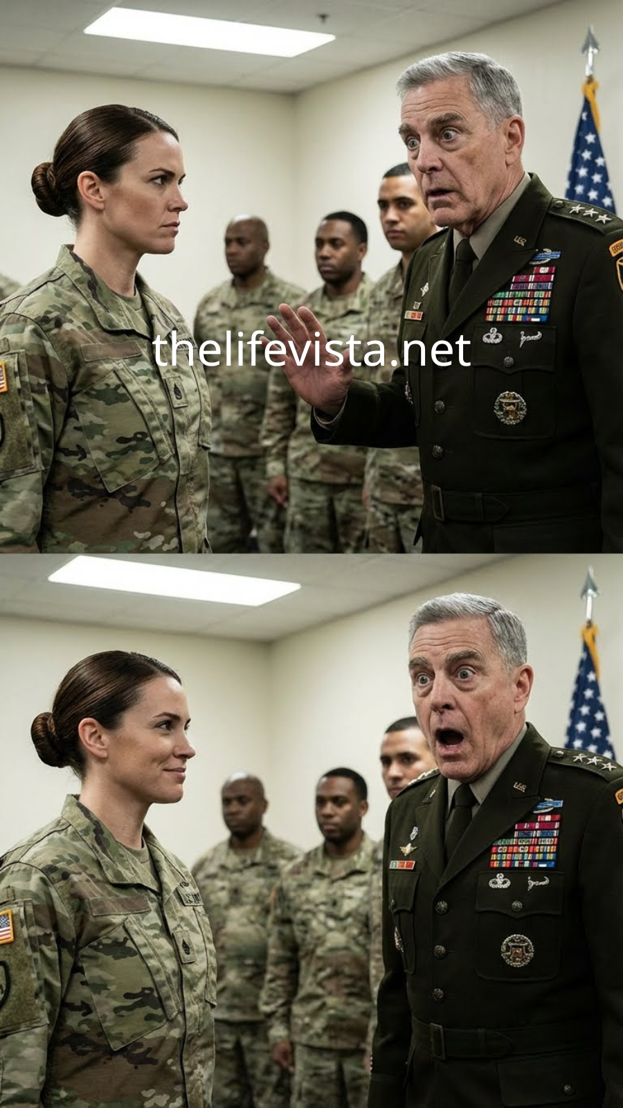She Refused to Salute the General, Then Whispered Something That Stunned the Entire Base
