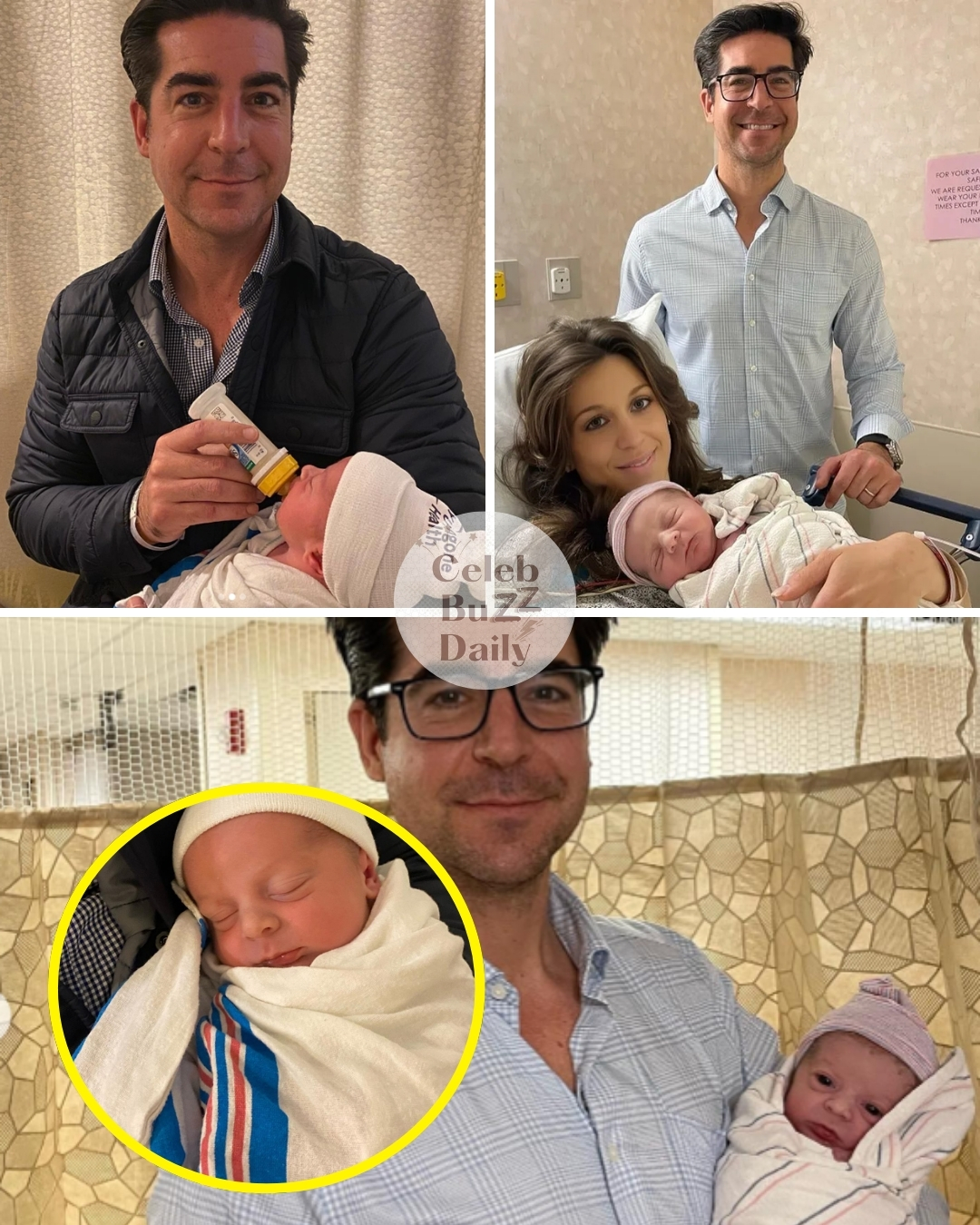 Fox News' Jesse Watters, 46, and Wife Emma, 32, Announce New Family Addition