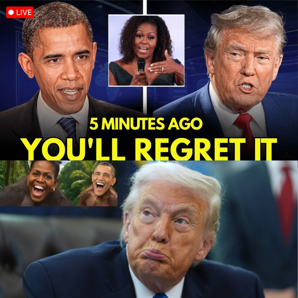 Barack Obama Responds Live to Donald Trump's Insult Against Michelle