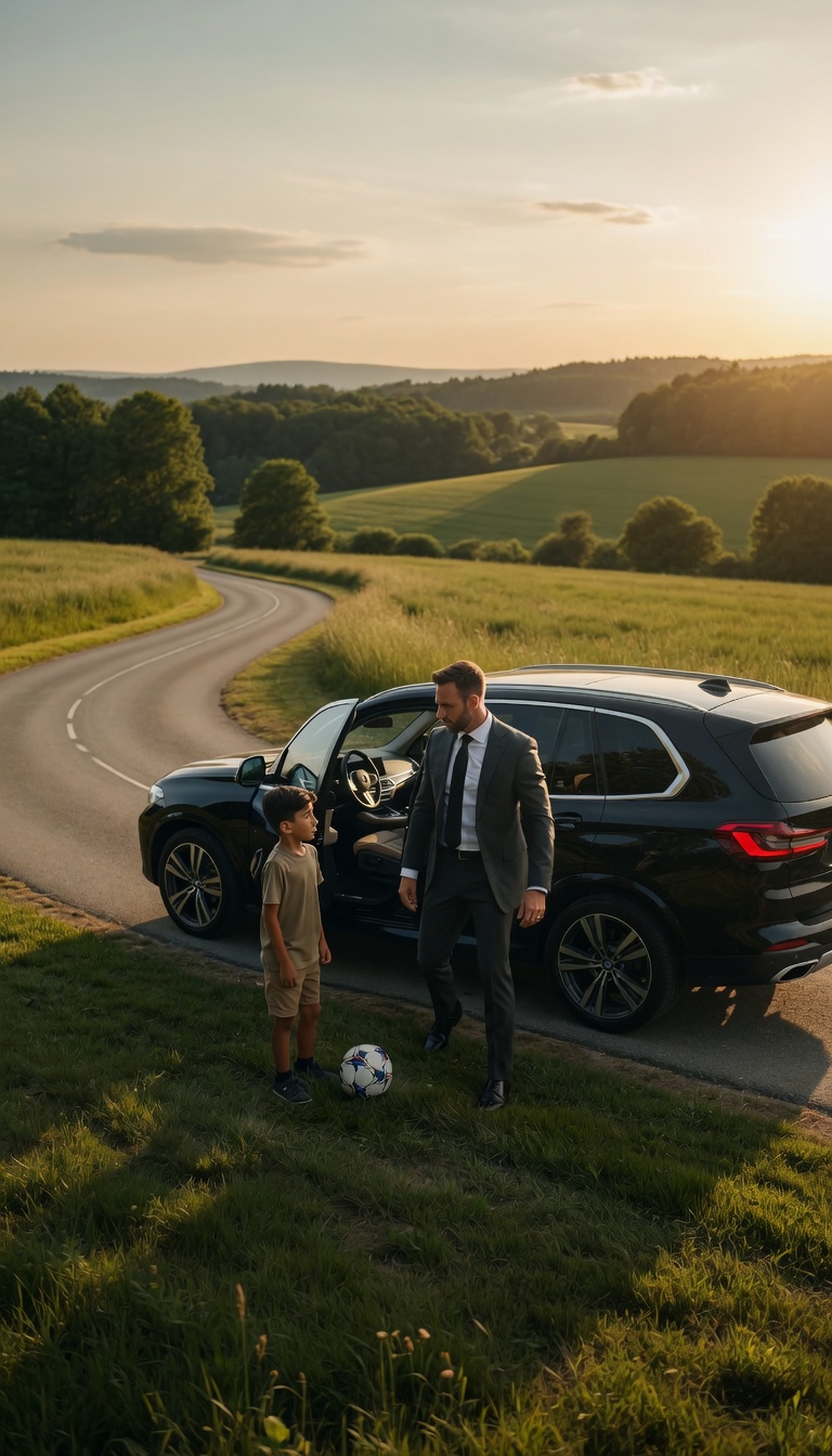 Billionaire Confronts Boy Who Hit His Car, Then Freezes Upon Seeing a Ball in His Hands