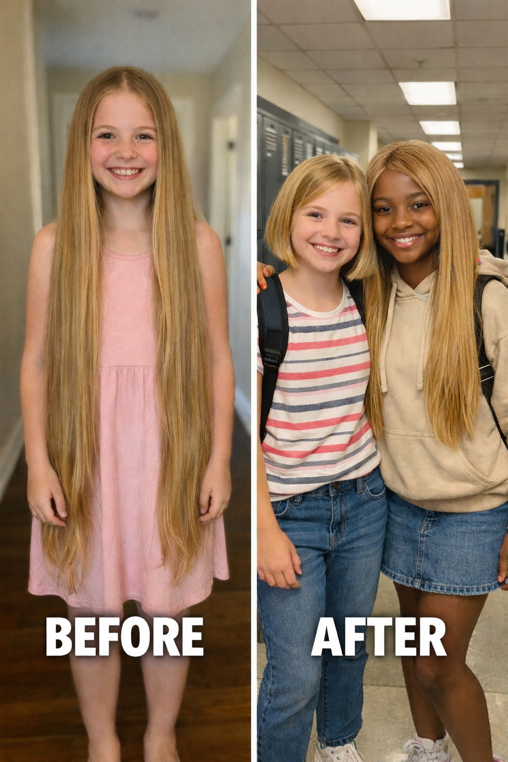 Principal Calls Parents After 12-Year-Old Cuts Hair for Girl With Cancer