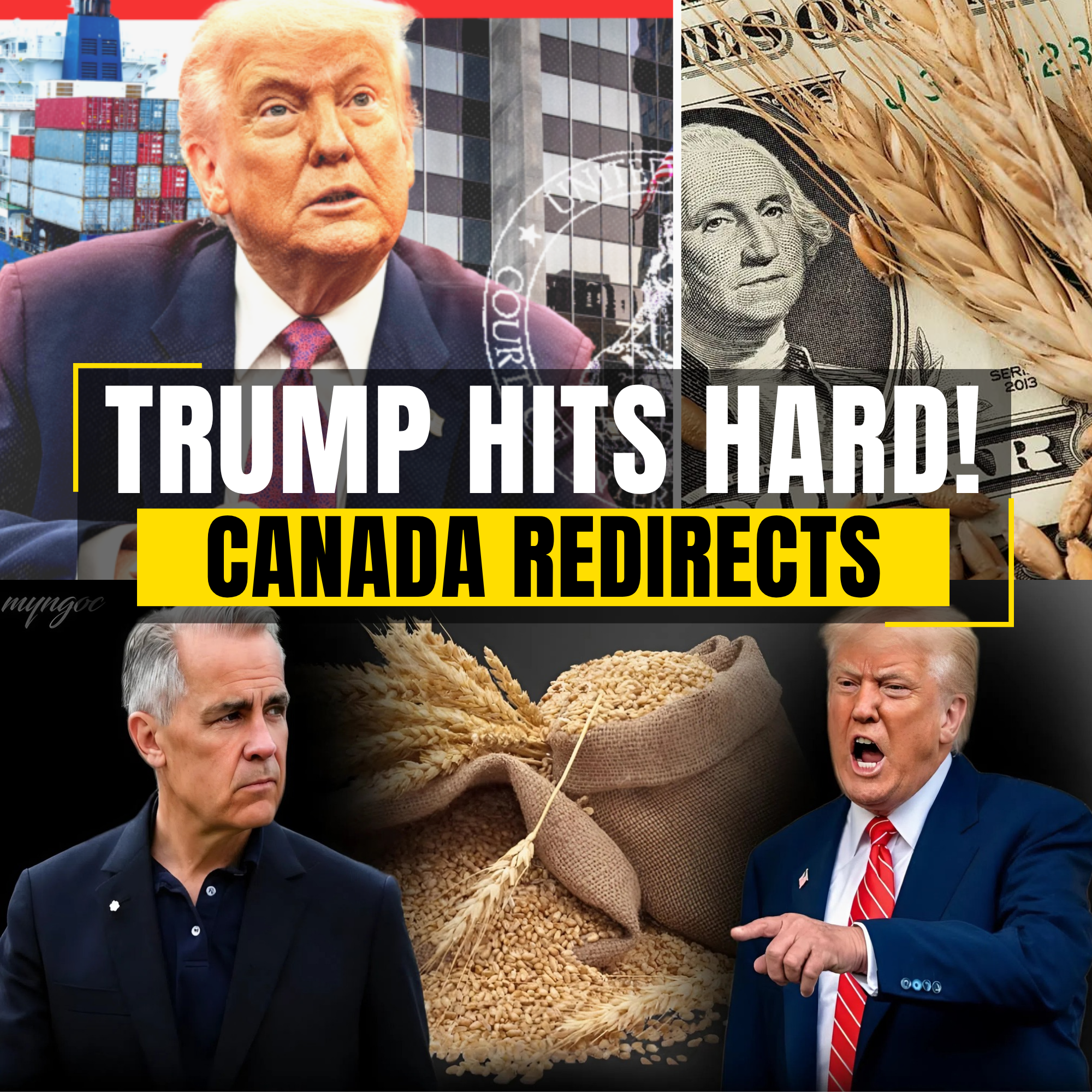 Trump's 25% Wheat Tariff Causes Price Hike as Canada Reroutes Grain Overseas