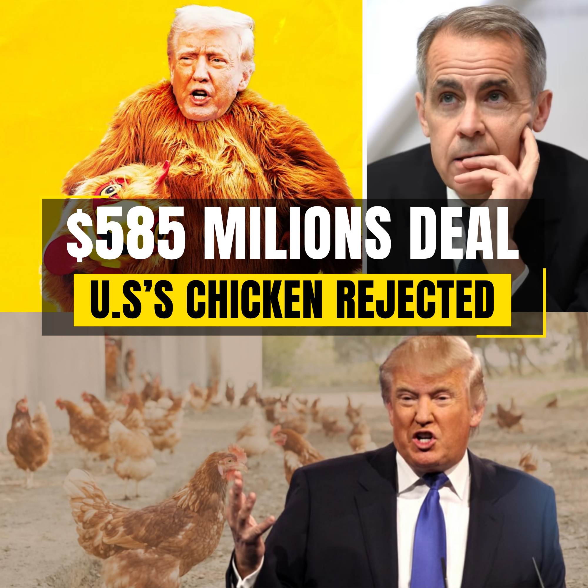 Canada's Rejection of $585 Million US Chicken Deal Impacts Global Markets