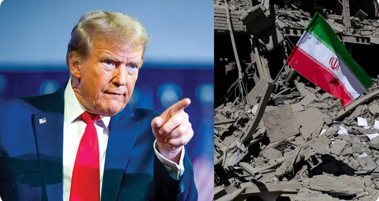 Trump Instructs Them to Look Out the Window Before Destruction