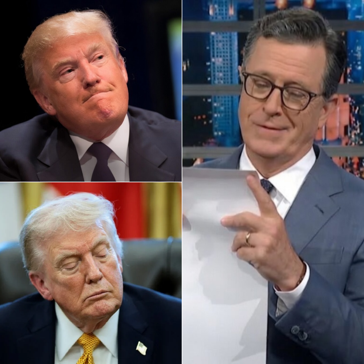Stephen Colbert "Releases" His 1965 SAT Card on Live TV After Trump Mocks Harvard Graduates