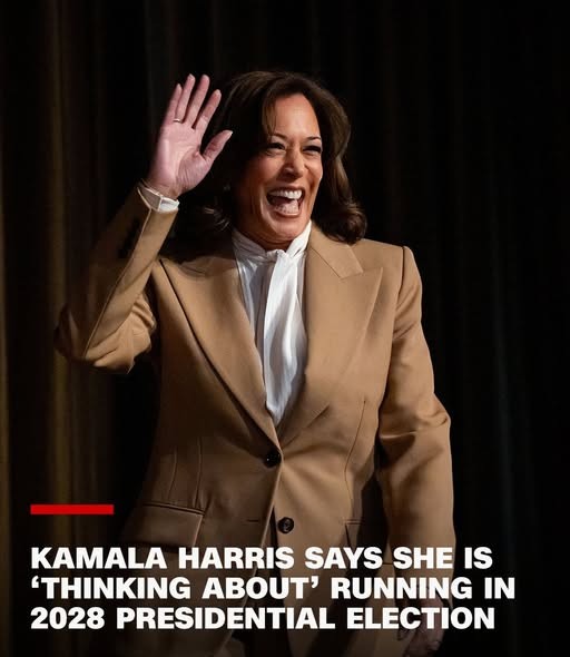 Harris Considers 2028 Presidential Run, Citing Knowledge of the Role's Demands