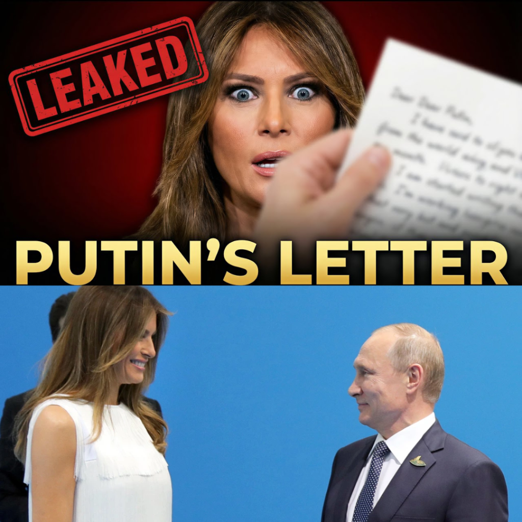 Leaked Putin Letter Allegedly Reveals Melania Trump's Dark Past, Sparking Widespread Concern