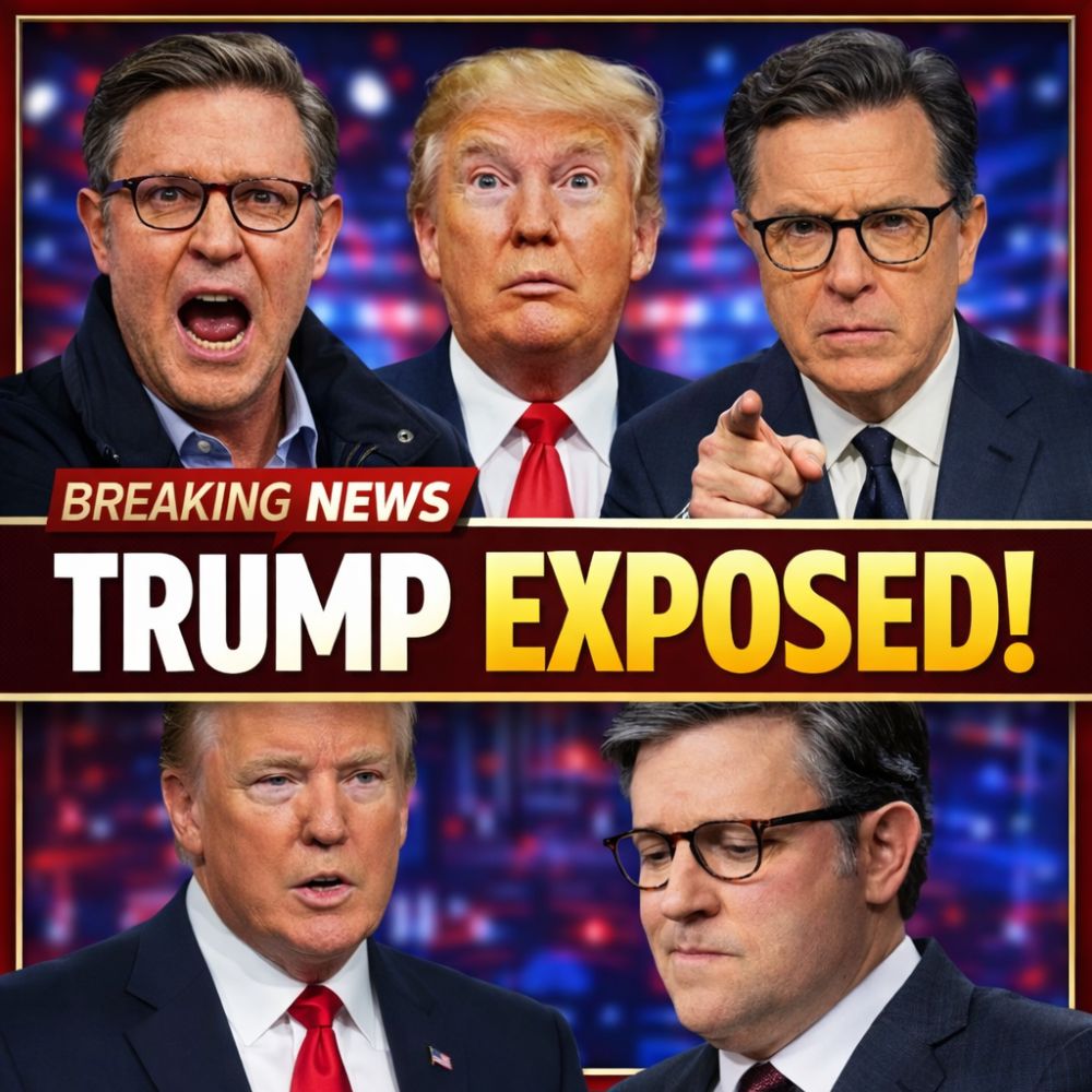 Stephen Colbert's On-Air Critique of Mike Johnson and Trump Creates Political Stir in Washington