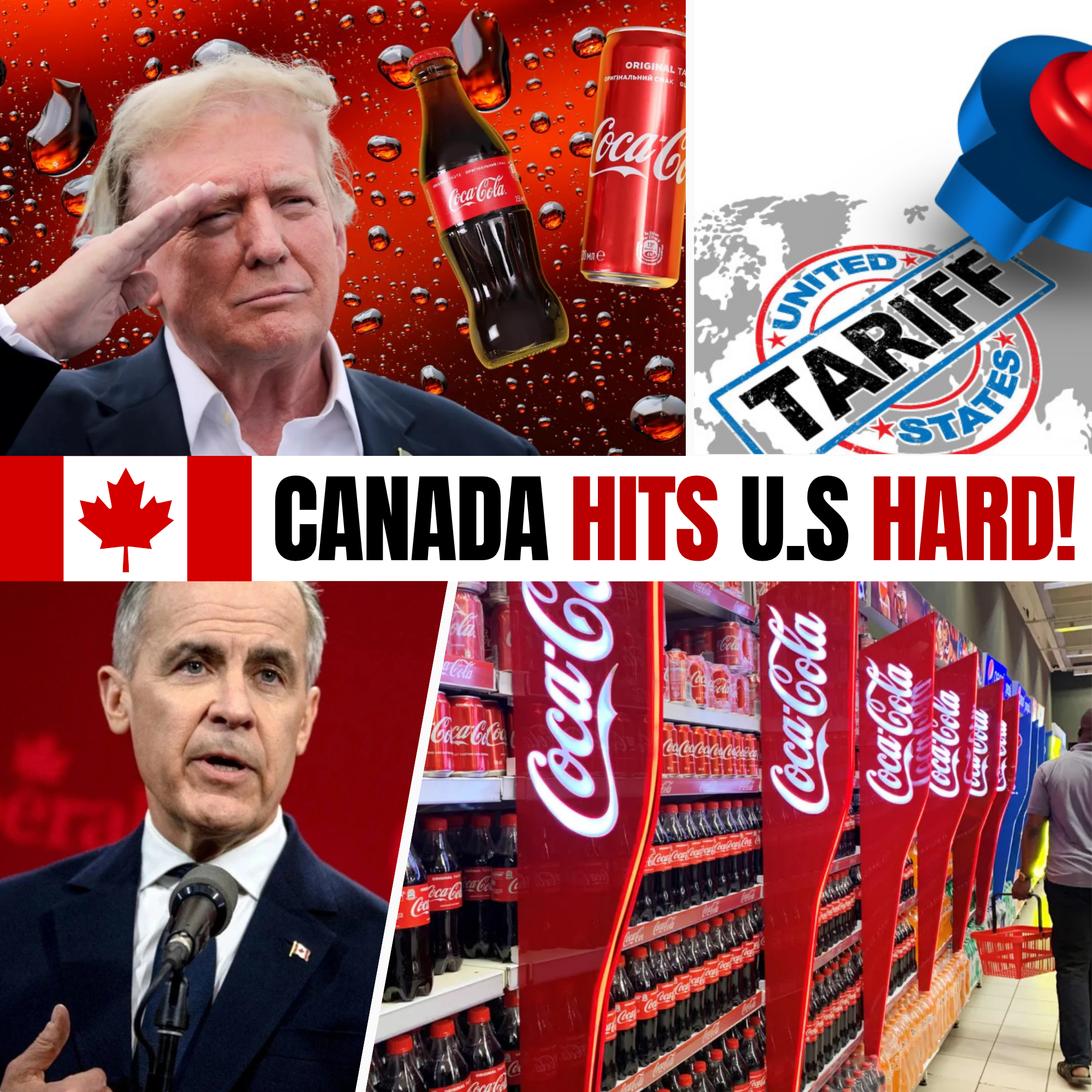 Coca-Cola Exits America: Tariffs Lead to a Red, White, and Blue Departure