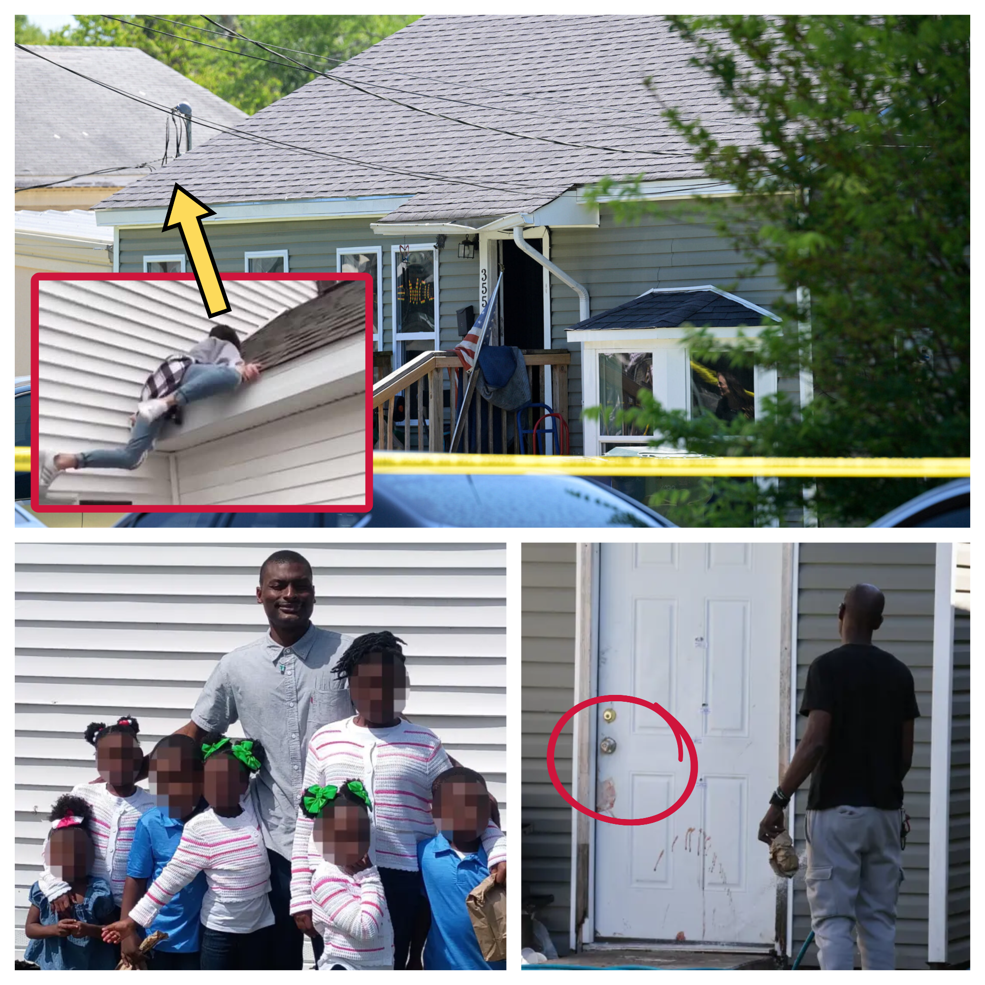 13-Year-Old Boy Survives Father's Massacre by Jumping from Roof, Sole Child Survivor of Shamar Elkins' Slaughter of 8 Kids in Louisiana