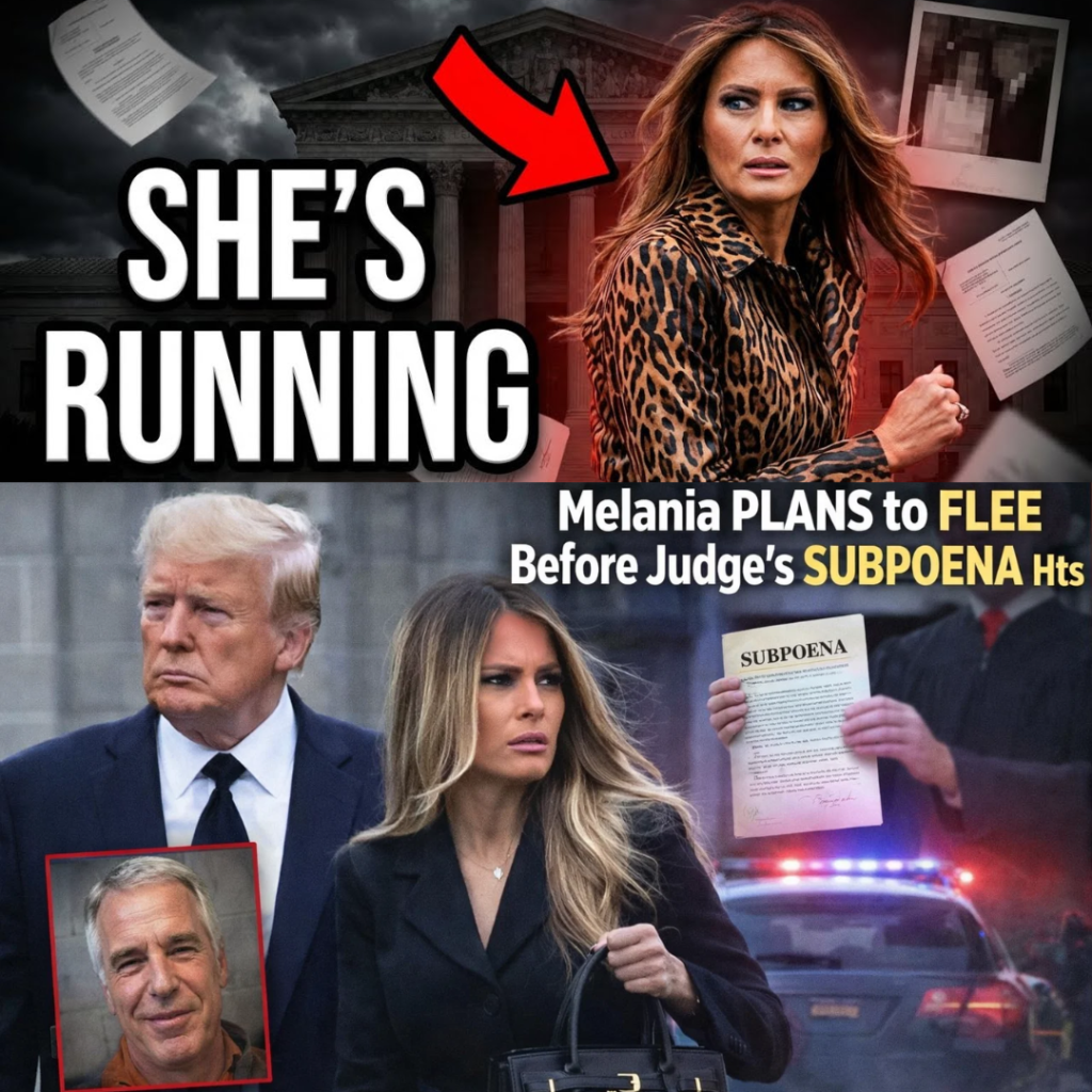 Melania Trump Faces Scrutiny Over Legal Misstep Amidst Trump-Epstein Scandal, Reportedly Plans to Flee Before Subpoena