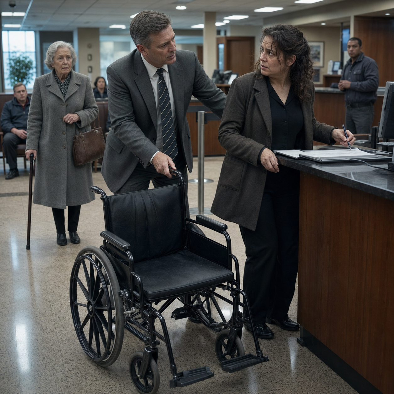 The Empty Wheelchair Revealed Why the Bank Wanted Her Flower Shop to Fail