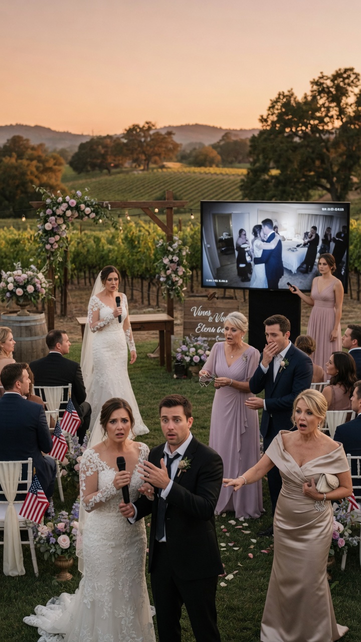 The Bride Took the Mic and Exposed the Groom in Front of 180 Guests