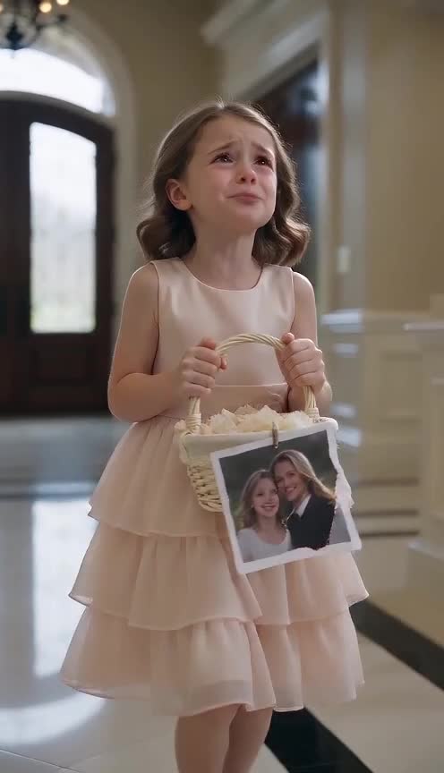 Before the Vows, a Little Girl Carried One Truth Downstairs