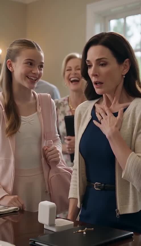 The Necklace They Mocked at Dinner Cost More Than Anyone Knew