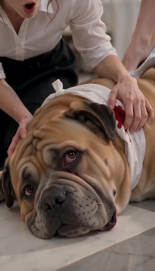 Forty Guests Watched Her Kneel, but One Wounded Animal Changed the Price of Silence