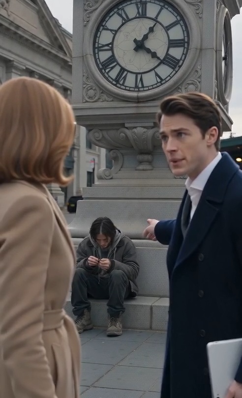 The Watch Beneath the Station Clock Stopped a Family That Never Looked Back
