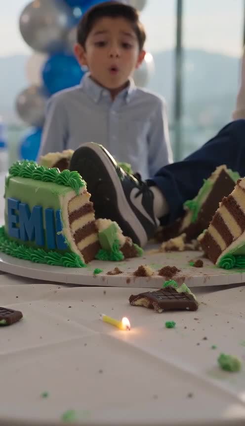 The Birthday Cake Fell First, but the Family Broke More Slowly