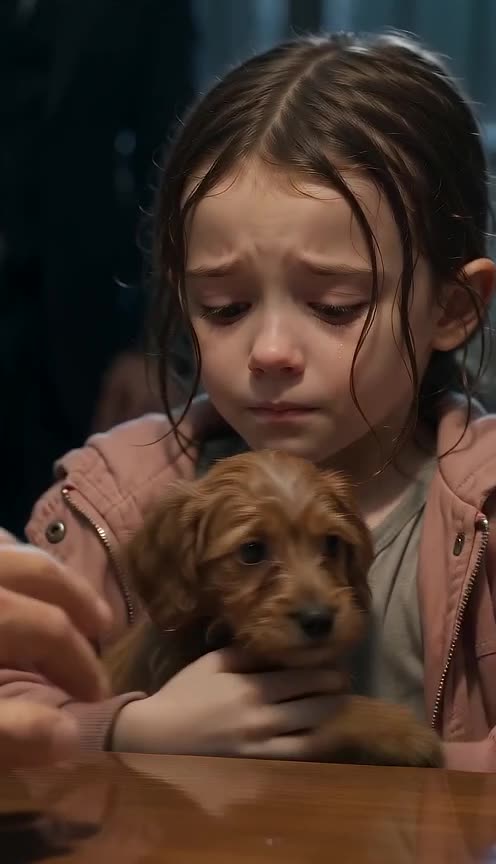 The Girl Who Offered Her Puppy at a Table Built on Fear