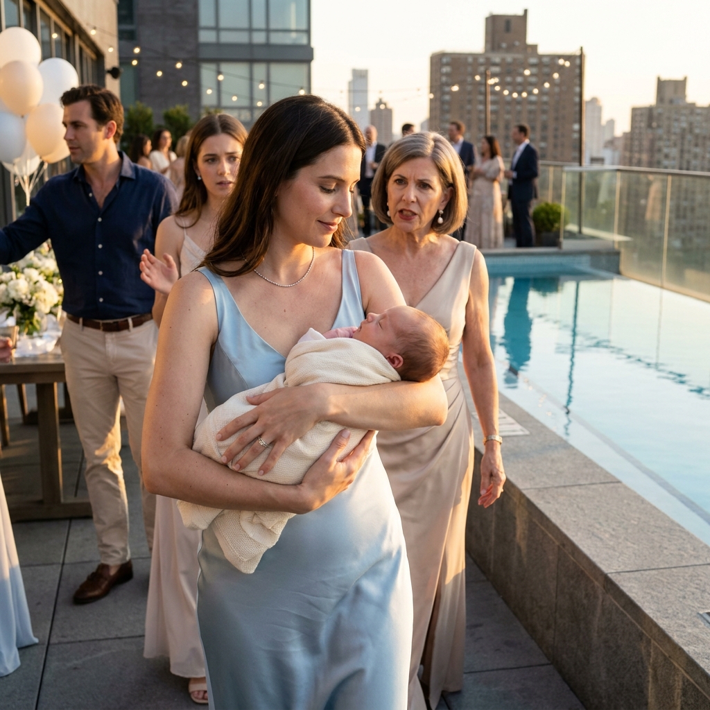 The Grandmother Threw the Newborn Across the Rooftop, and the Family Finally Broke