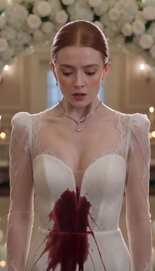 The Bride Who Stood Still While Two Fortunes Began to Fall