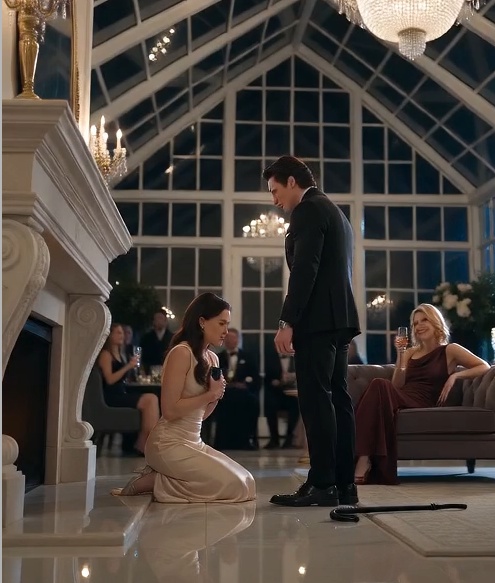 The Woman Kneeling by the Fireplace Owned Everything They Thought They Had Taken