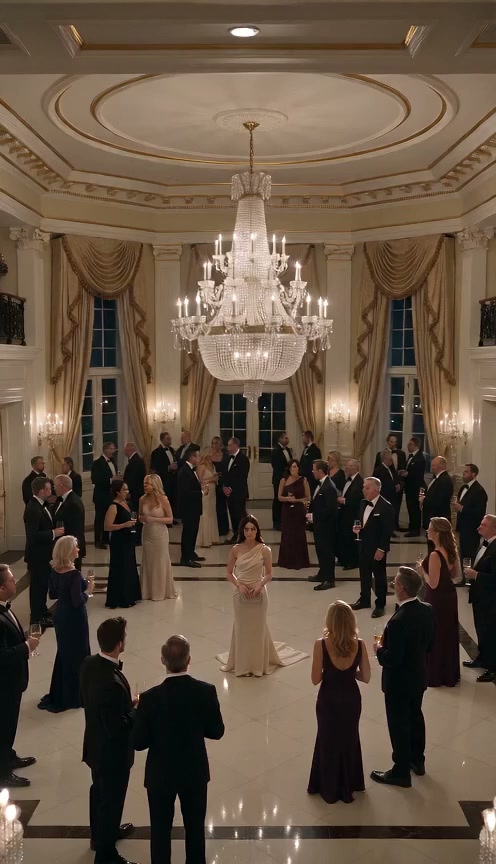 When the Doors Closed, Every Witness Looked at the Woman in Ivory