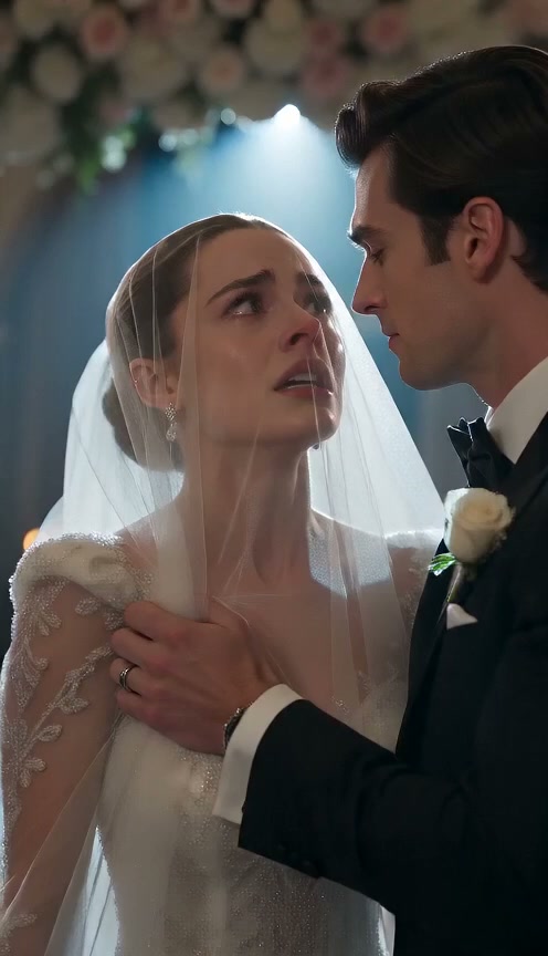 The Bride Beneath The Wedding Arch And The Secret That Made Them Stop Clapping
