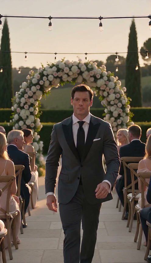 The Wedding Began Beneath Flowers, Then a Locked Door Changed Everything