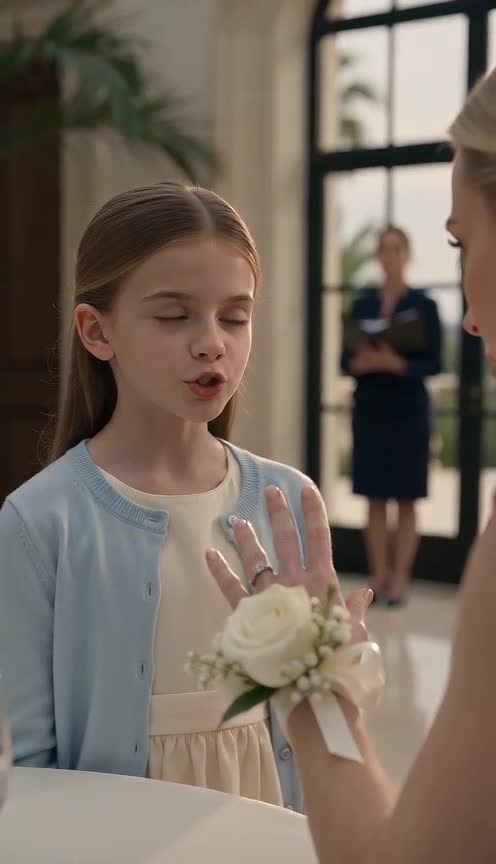Before the Wedding, a Quiet Boy Asked One Question No One Could Ignore