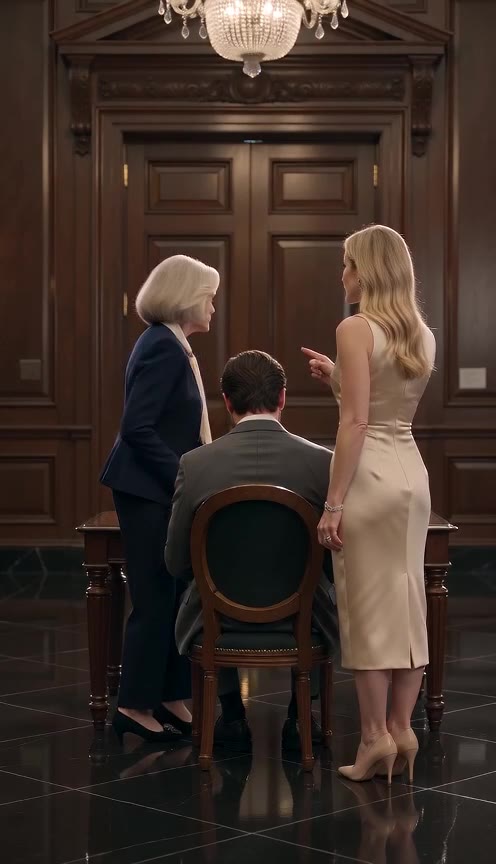 By the Time He Looked Up, His Mother Had Already Chosen the Door