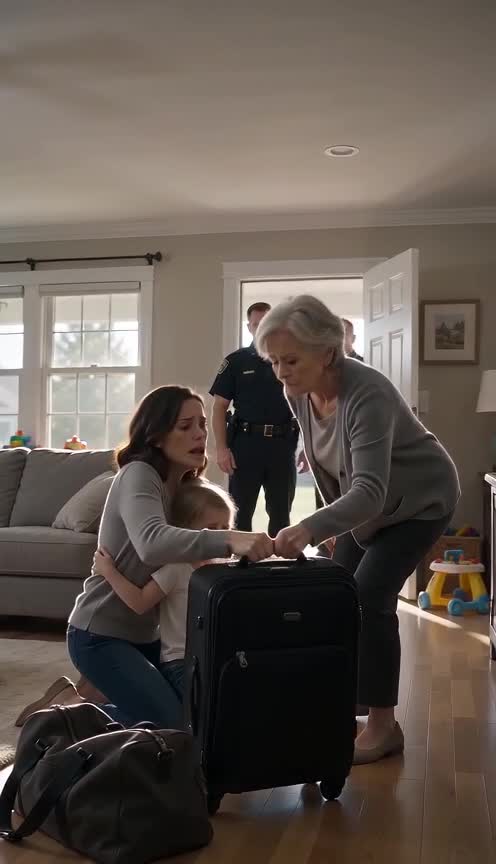 Police Came to Take the Girl Away Until Her Mother Revealed the Truth