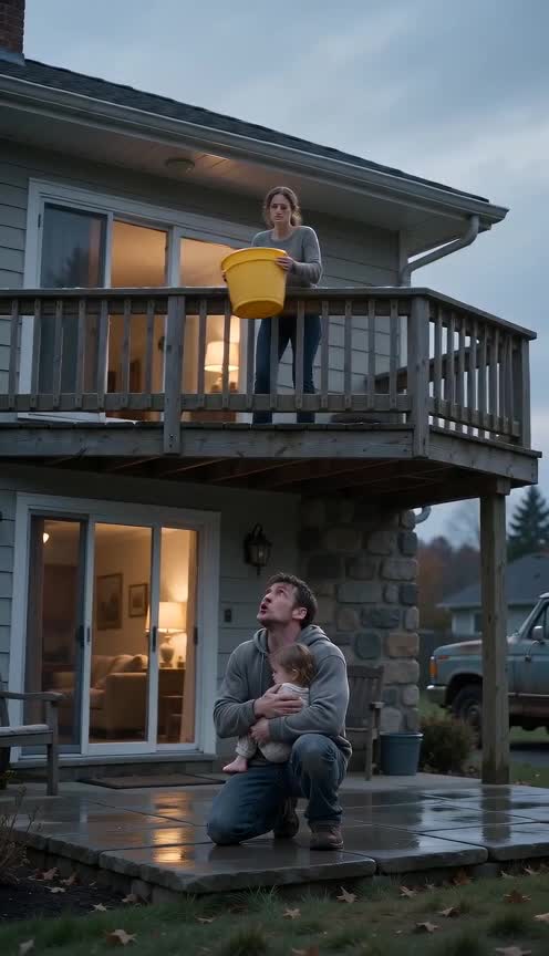 She Locked His Sick Daughter Outside, Never Knowing Who He Really Was