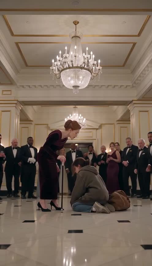 The Woman in the Worn Coat Walked Into a Gala That Wasn’t Ready for Her