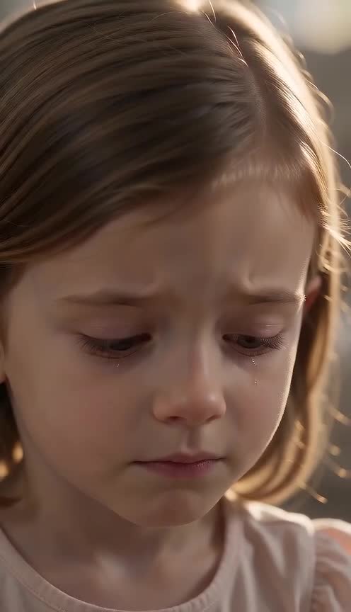 The Little Girl Cut Her Hair for Her Dying Mom, But Her Father Never Expected Why