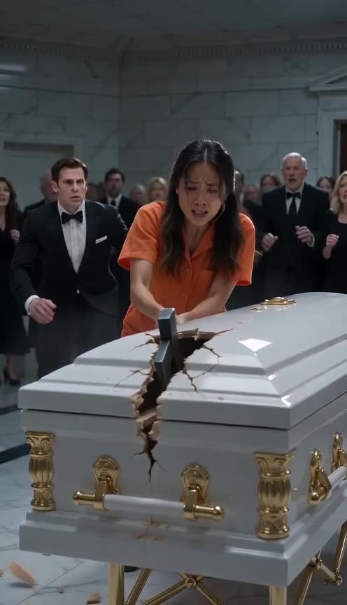 The Maid Smashed the Coffin at Her Funeral Then Everyone Heard a Knock Inside