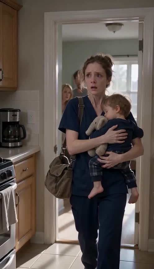 I Found My Son Sleeping Alone While My Husband Hid The Truth Upstairs