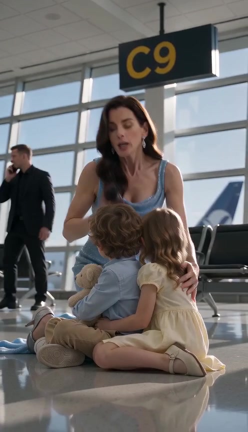 At Gate C9, Two Small Voices Changed Who Was Allowed to Leave