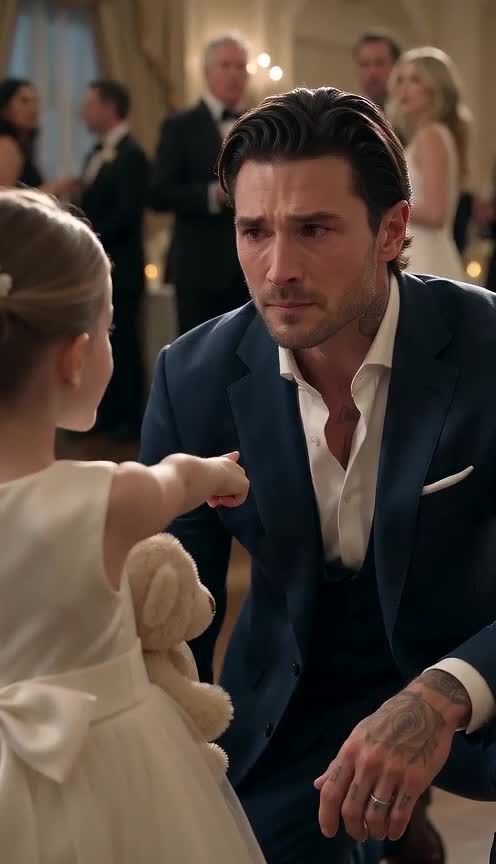 The Little Girl Who Broke a Wedding Open With One Impossible Sentence