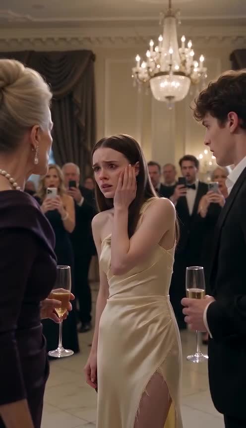 She Called Him Trash Until His Billionaire Father Walked Into the Ballroom